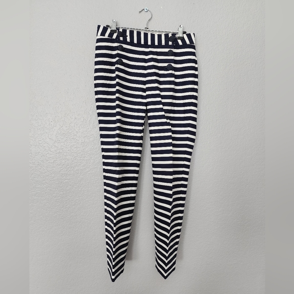 Express Striped Sailor Ankle Pants - Picture 2 of 9